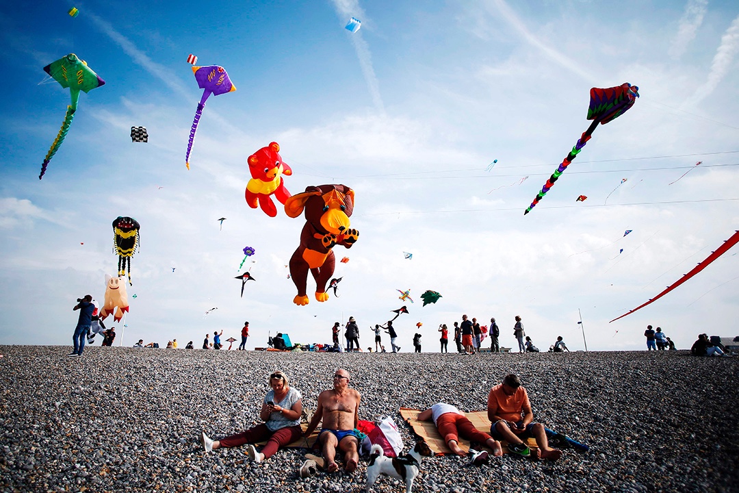 图集：秋天到了，赴一场风筝盛宴