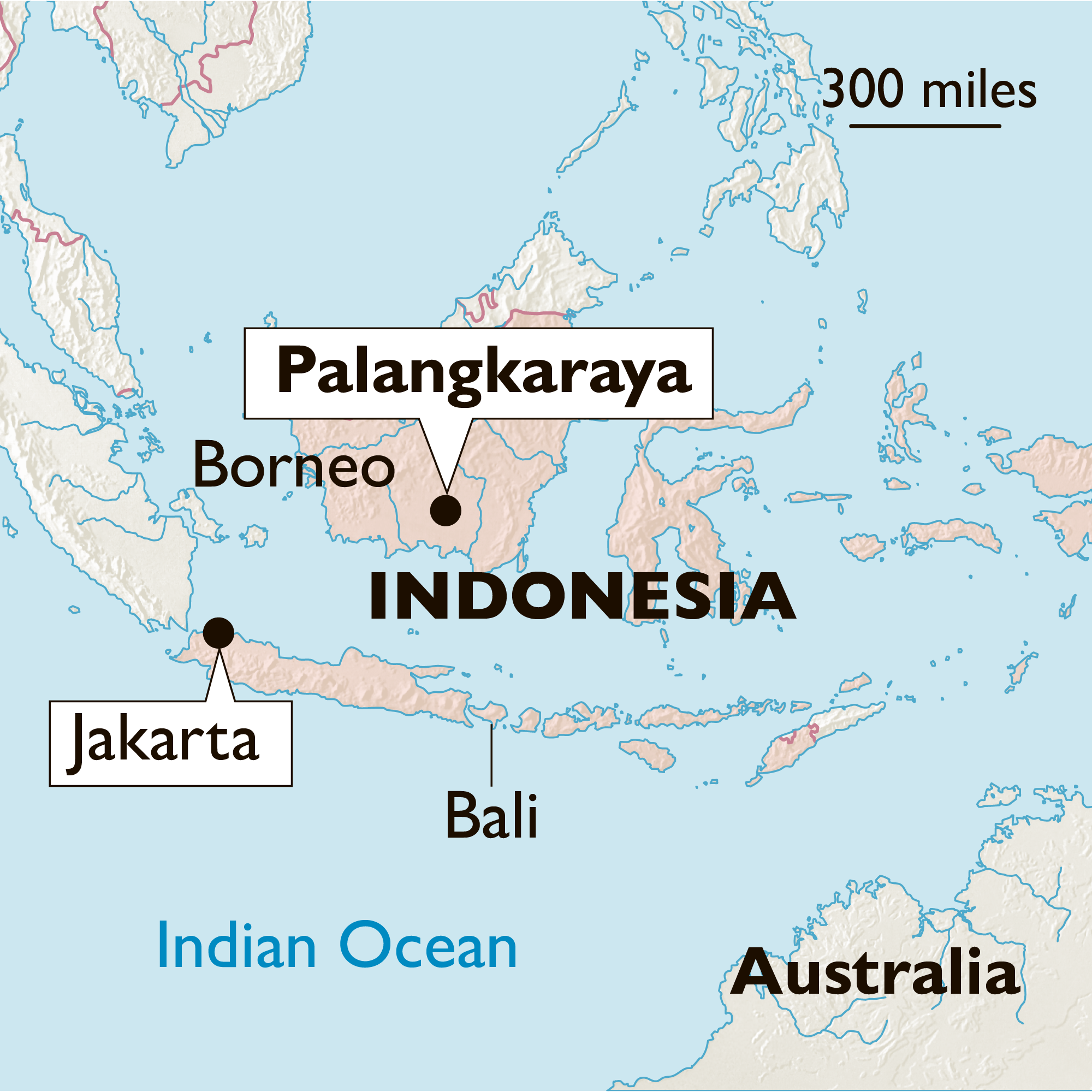 面对下沉的雅加达印尼最终决定给首都搬个家