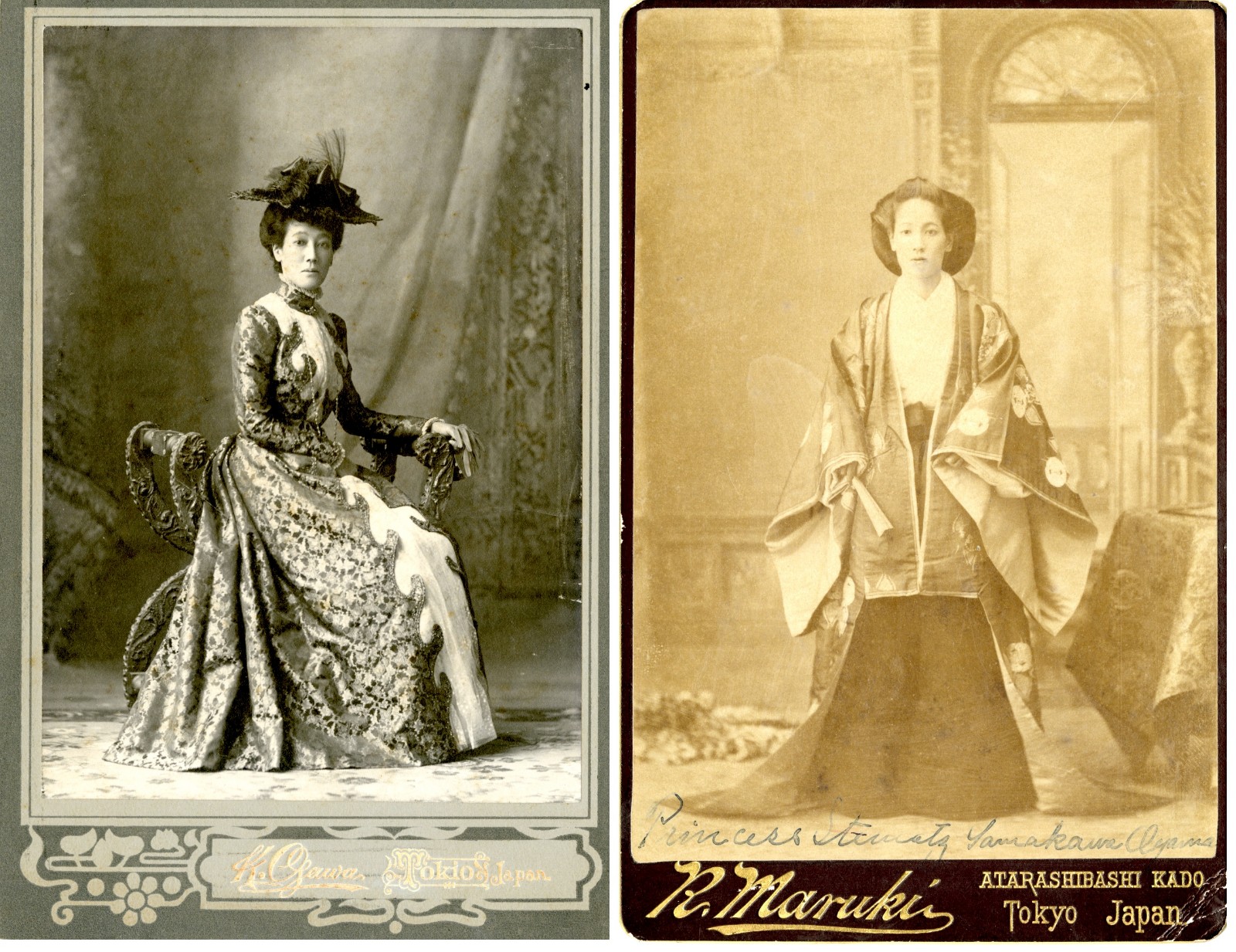 舍松回国后照片 被誉为鹿鸣馆之花在她一筹莫展之际,一封求婚信寄送至