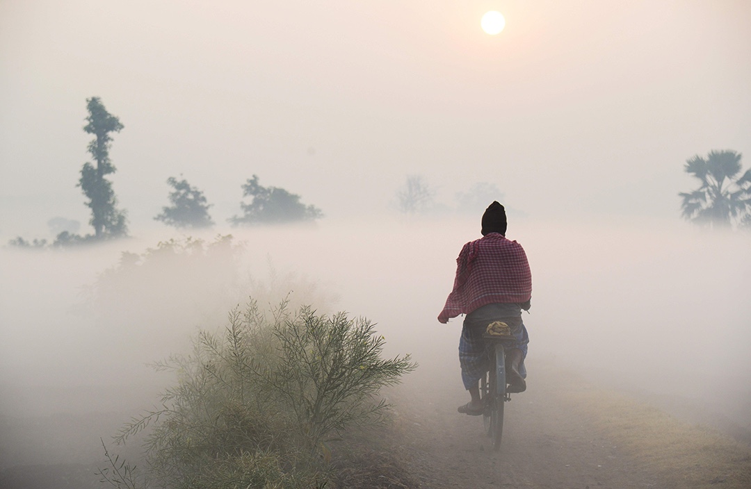 图集:这些冬季雾中风景,竟比电影特效还美