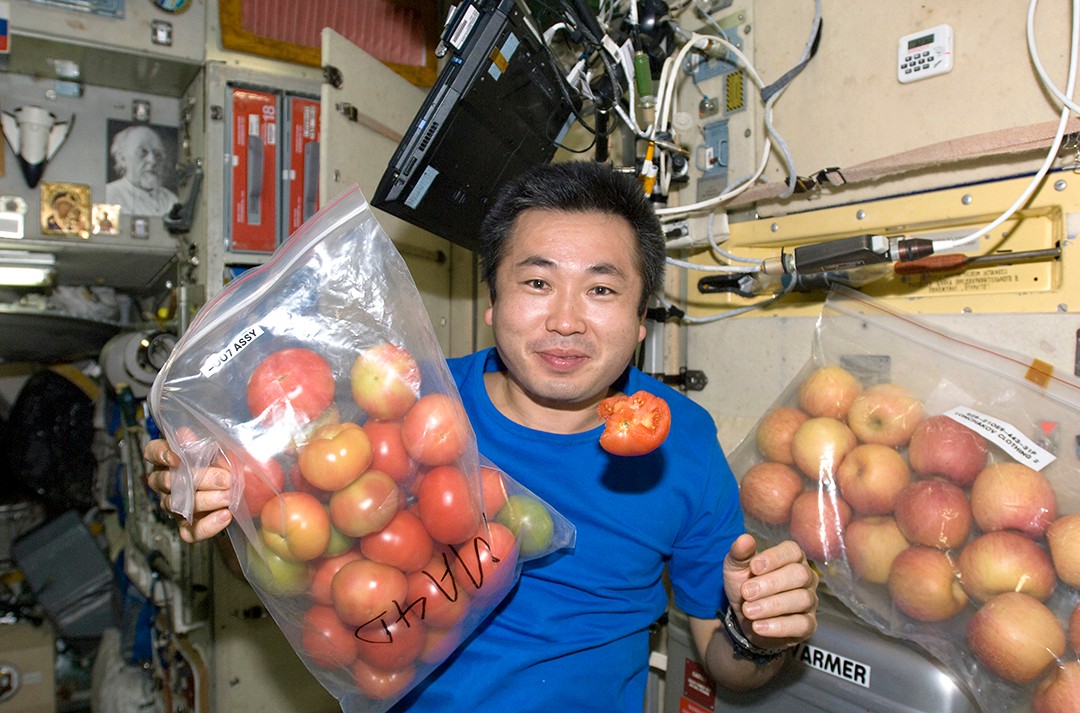 宇航员都爱吃什么连线太空美食直播间