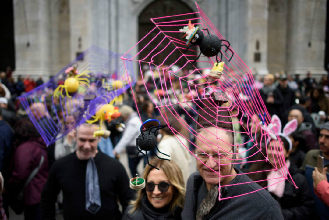 图集纽约复活节帽子秀欢乐登场