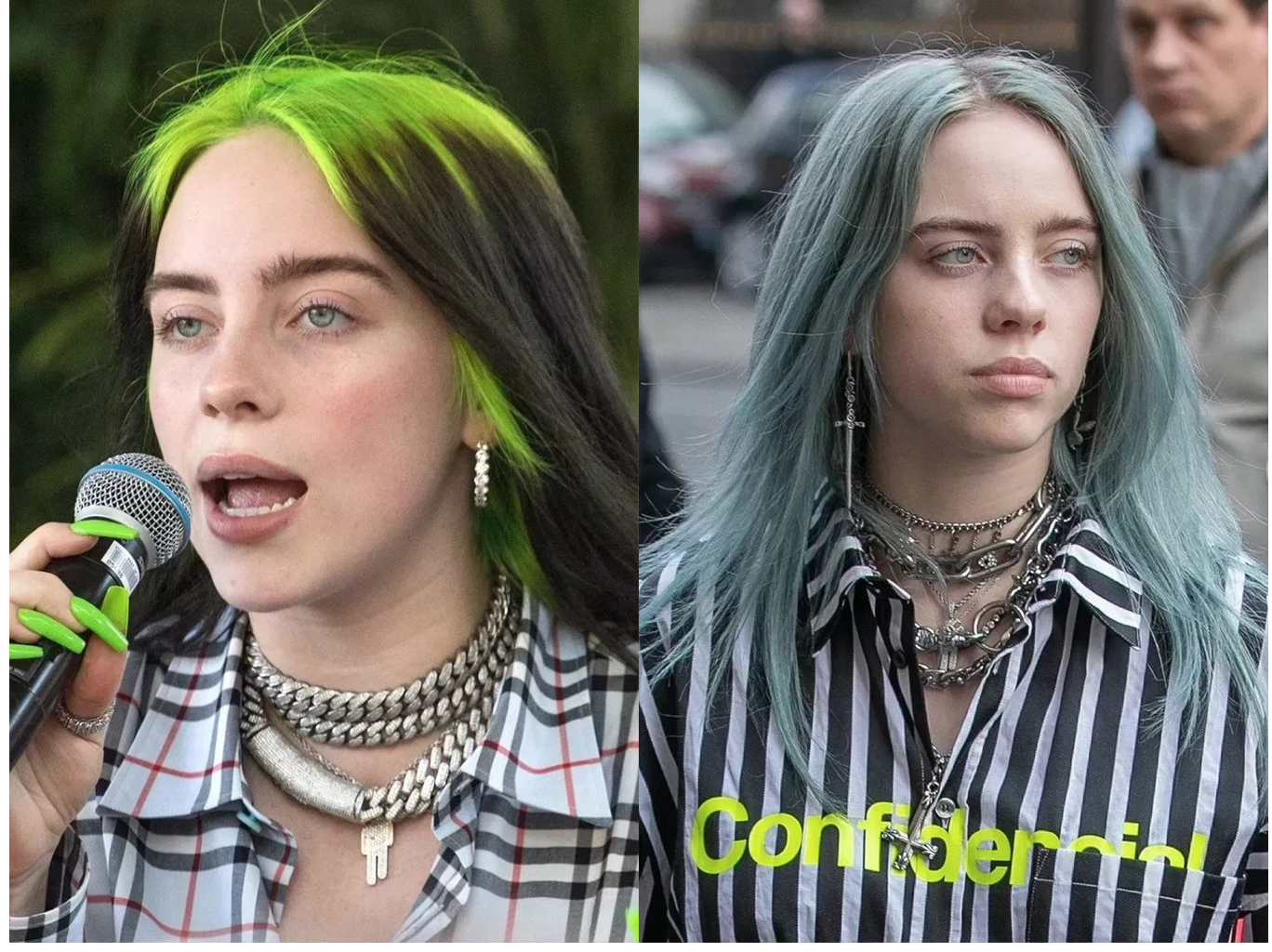 美研所乐坛小怪物billieeilish听她唱歌前先来品品她的妆容造型