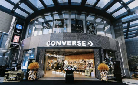 匡威中国门店销量增长迅猛